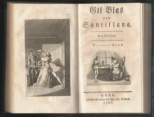 Gil Blas von Santillana. Neu übersetzt [von Wilhelm Christhelf Sigmund Mylius]. 