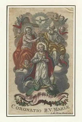 Coronatio B. V. Mariae. MOTZ, Johann Michael.