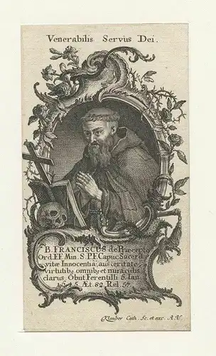 B. Franciscus de Praecepto Ord. FF. Min. S. P. F. Capuc Sacer KLAUBER, [Johann 