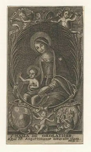 S. Maria de Consolatione apud PP. Augustinianos miraculis clara. STEINL (?)