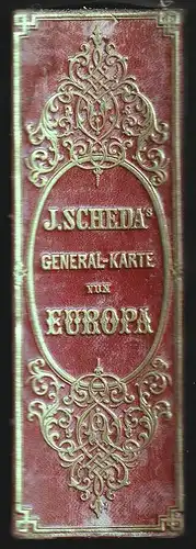Scheda`s General-Karte von Europa. SCHEDA, Joseph von.