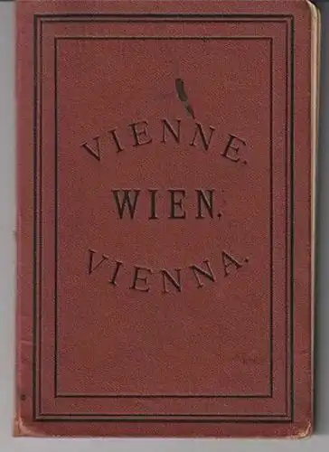 Plan von Wien mit den Hausnummern, Stassenverzeichniss mit deutschem, französisc