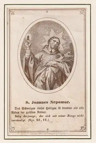 S. Joannes Nepomuc.