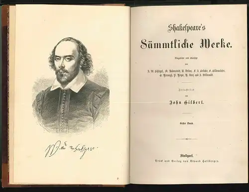 Sämmtliche Werke. Eingeleitet und übersetzt von A. W. Schlegel, Fr. Bodenstedt, 