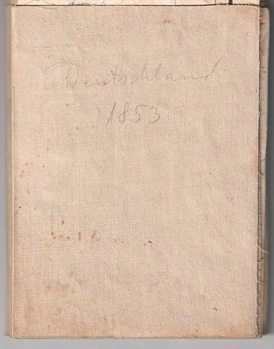 Reise- und Übersichts-Karte von Deutschland nebst den angränzenden Ländern, ausg 1