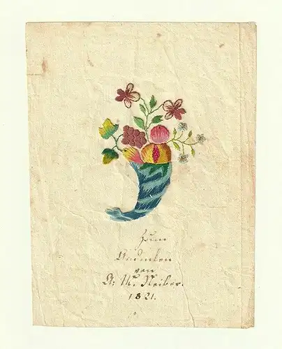 Zum Andenken von A. M. Neiber. 1821.