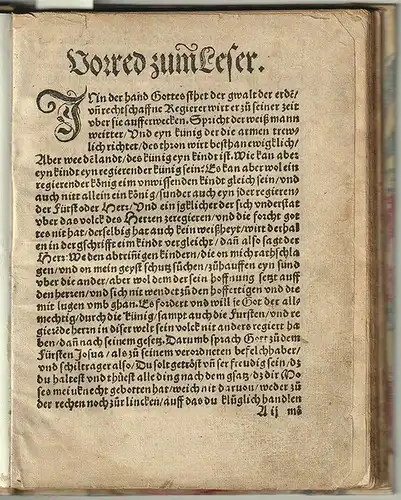 [Der Fürsten Schatz. Furstliche Historien udn Ebenbild auß Goettlicher und Heydn