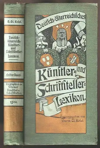 Biographien der Wiener Künstler und Schriftsteller. RHEINHARDT, Gustav (Red.) -