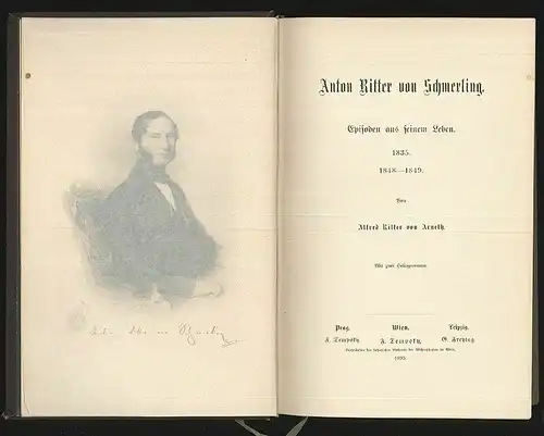 Anton Ritter von Schmerling. Episoden aus seinem Leben. 1835. 1848-1849. ARNETH,