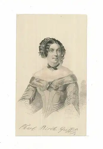 Charl. Birch-Pfeiffer HÜSSENER, Auguste - (nach) RATTI, Ed[uard].