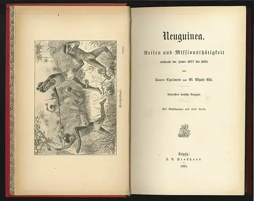 Neuguinea. Reisen und Missionsthätigkeit während der Jahre 1877 bis 1885. CHALME