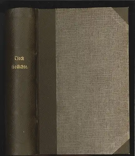 Gedichte. TIECK, Ludwig.