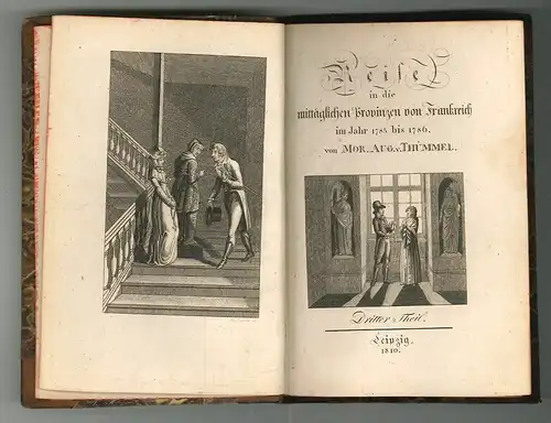 Reise in die mittäglichen Provinzen von Frankreich im Jahr 1785 bis 1786. THÜMME