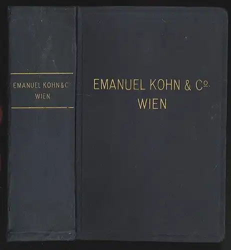 Emanuel Kohn & Co. Wien.