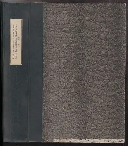 Die Sittenverderbnis und die Prostitution des weiblichen Geschlechts in Paris un