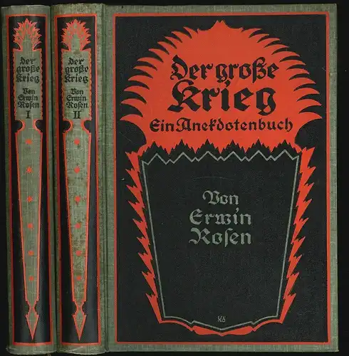 Der große Krieg. Ein Anekdotenbuch. ROSEN Erwin (Hrsg.). 1700-20