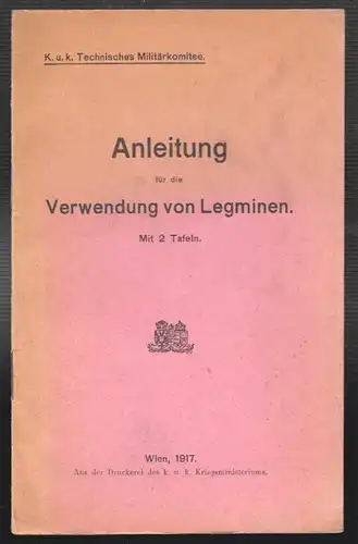 Anleitung für die Verlegung von Legminen.