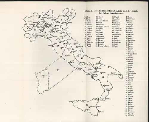 Die italienische Armee im Felde 1917.