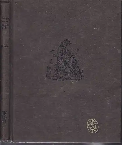 WALTHER von der Vogelweide, Gedichte. 1913