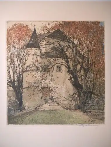 [Burg Wildegg]. KASIMIR, Luigi. Graphiker (1881-1962).