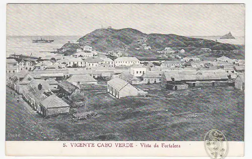 S. Vicente Cabo Verde - Vista da Fortalera.