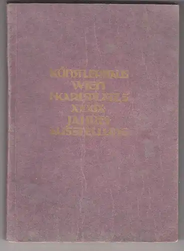 Katalog der XXXIX Jahresausstellung. Wien Künstlerhaus 1914.