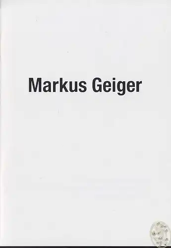 Markus Geiger. 1987