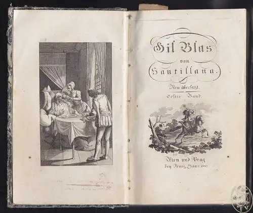 Gil Blas von Santillana. Neu übersetzt. [v.... 1802