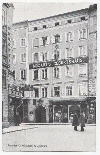 Mozarts Geburtshaus in Salzburg.