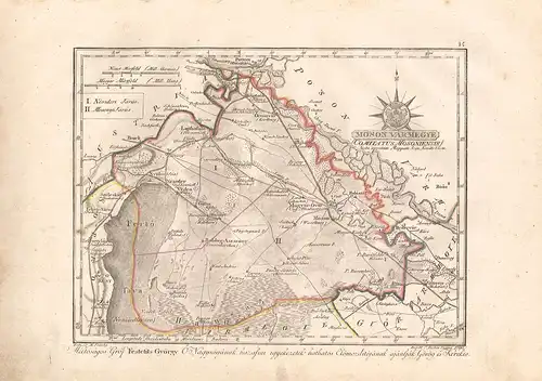 Moson Vármegye (Comitatus Mosoniensis). Iuxta correctam Mappam Joan. Kováts Geom