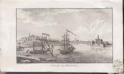 Ansicht von Alexandrien. 1808