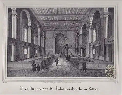 Das Innere der St. Johanniskirche in Zittau.