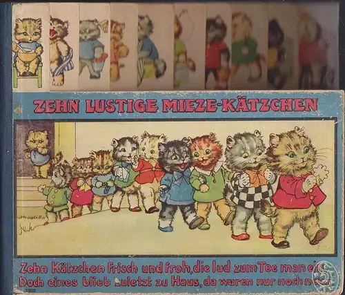 Zehn lustige Mieze-Kätzchen. 1935