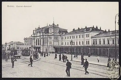 Brünn. Central - Bahnhof.