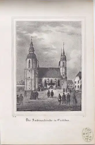 Die Andreaskirche in Eisleben.