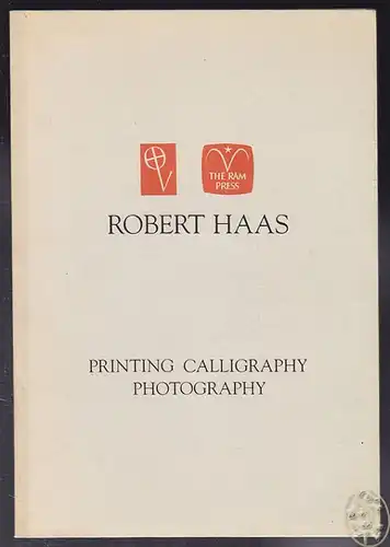 Printing / Calligraphy /Photography. An Exhibition. Mai 13 - September 1, 1984.