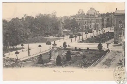 Gotha, Arnoldplatz.