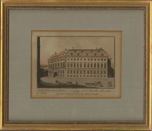 Hotel de la chancellerie. K. k. Staadts-Kanzlei.