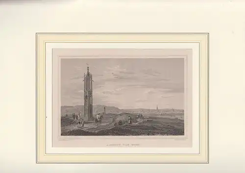 Ansicht von Wien von der Spinnerin am Kreutz aus.