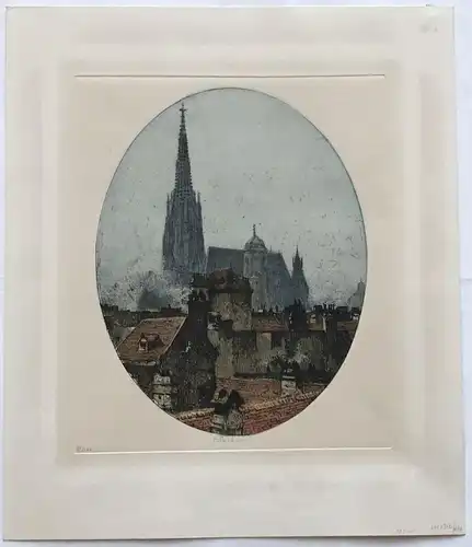 [Stephansdom]. KASIMIR, Luigi. Graphiker (1881-1962).