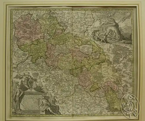 SEUTTER, Silesiae Ducatus. Tam Superior Quam... 1740
