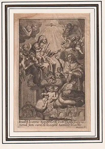 Beatus Ioannes Nepomucenus in Ecclesia Lateranensi festo sancti Iosephi sanctifi