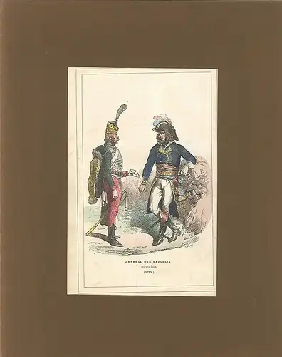 General der Republik und sein Guide (1795).