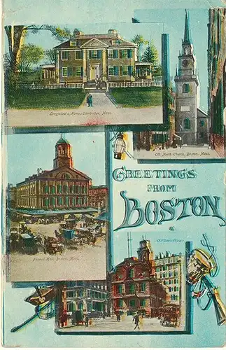 Greetings from Boston.