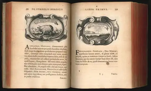 De Symbolis heroicis Libri IX. [PETRASANCTA, Silvestro]