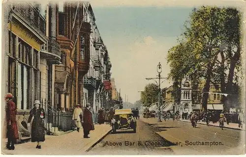 Above Bar & Clocktower, Southamton.