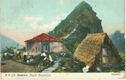 Madeira Fayal. Cruzinhas. B. P. 179.