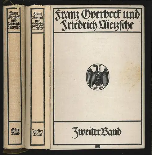 Franz Overbeck und Friedrich Nietzsche. Eine Freundschaft. Nach ungedruckten Dok