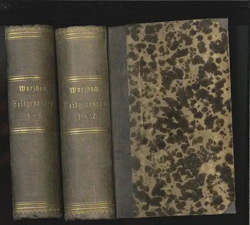 Zeitgenossen. Biographische Skizzen. WURZBACH, Alfred von.