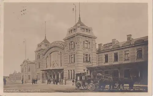 Klagenfurt. Hauptbahnhof.